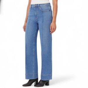 Kensie The Kaya High Rise Wide Leg Pintuck NWT 4/27W